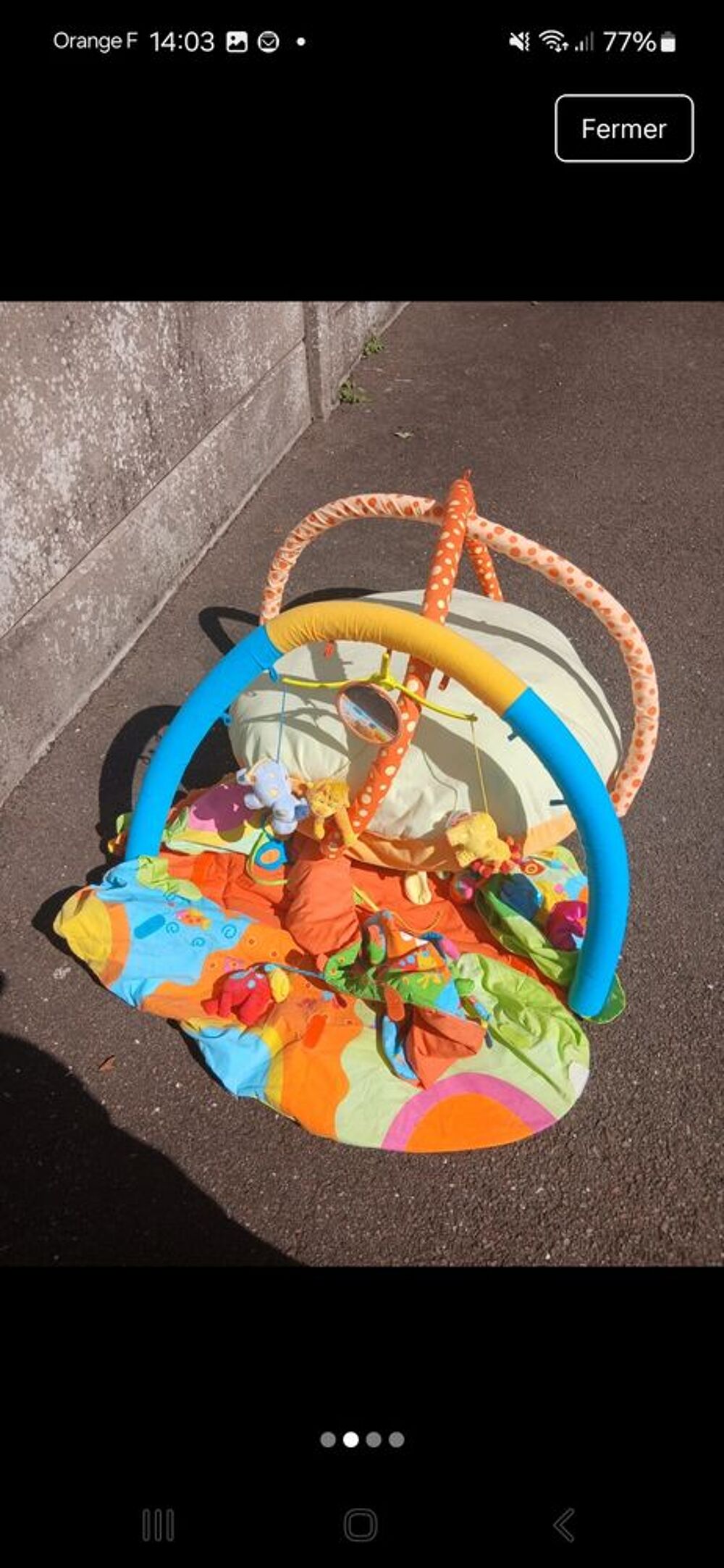 Tapis d'&eacute;veil Puériculture