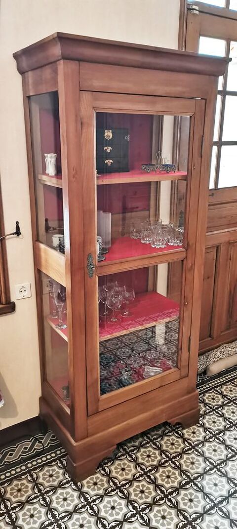 MEUBLE VITRINE EN MERISIER Mons-en-Pévèle (59)