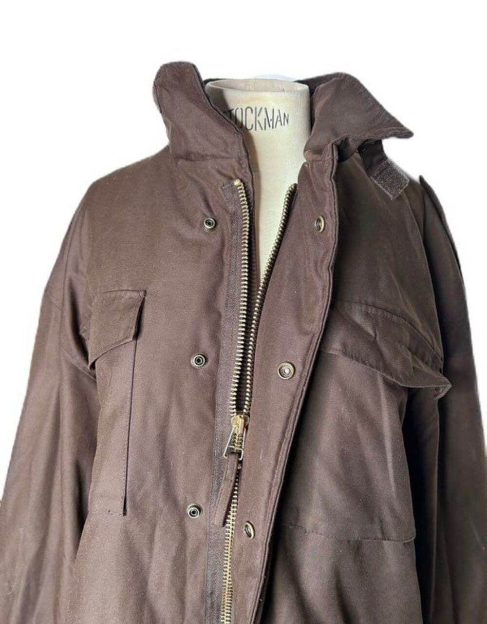 Veste robuste style militaire - Taille L - 65 % polyester, 35 % coton Vtements