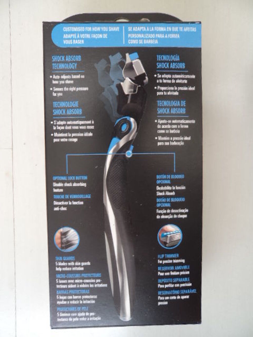 Rasoir neuf WILKINSON SWORD HYDRO 5 SENSE Hydratant Electroménager