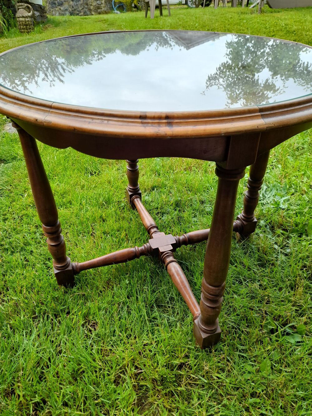 Table basse en merisier Meubles