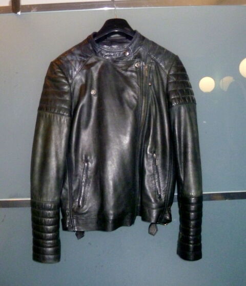 BLOUSON EN CUIR D AGNEAU MARQUE CAROLL 50 Gar�oult (83)