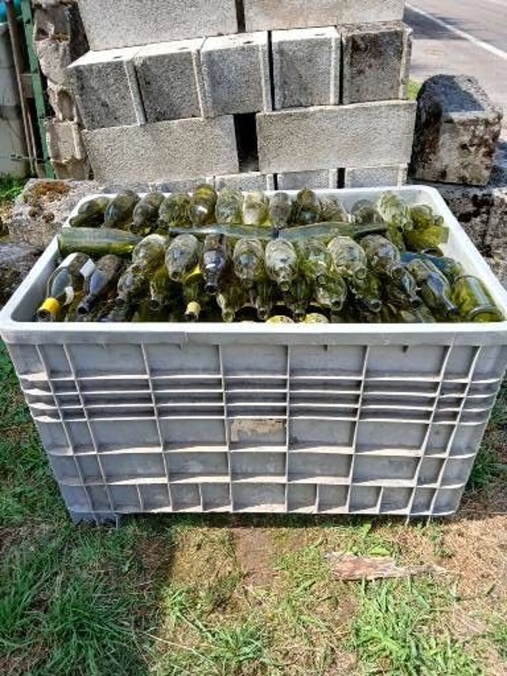 bouteilles de bourgogne vides Cuisine