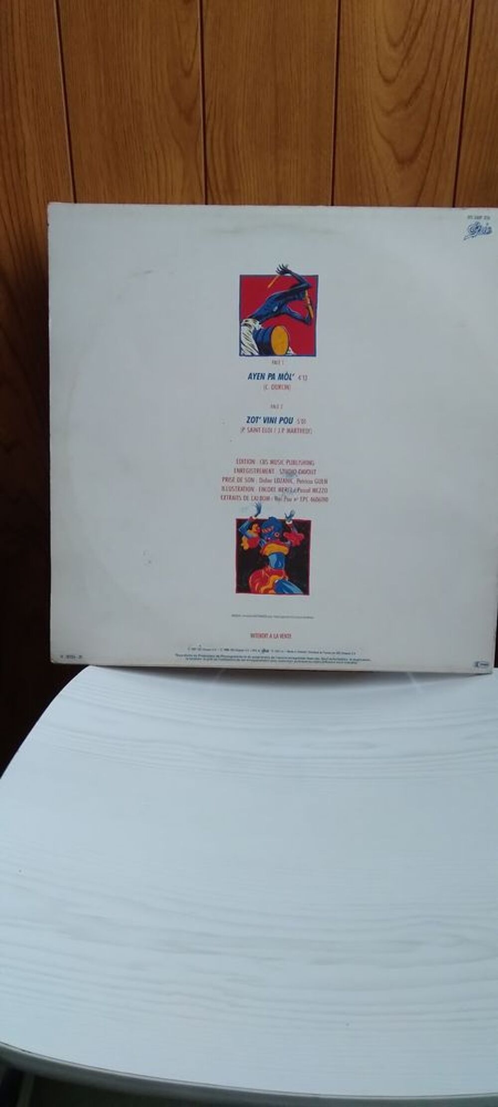UN VINYLE DE MUSIQUE TROPICALE CD et vinyles