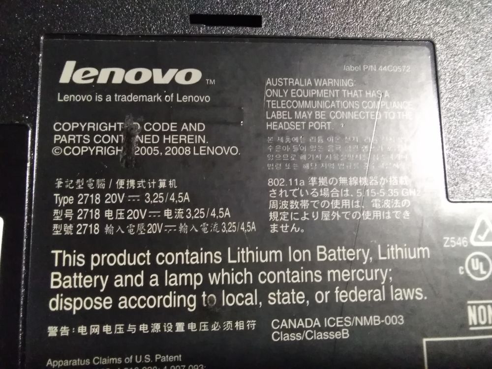 Pc Portable Lenovo Matériel informatique