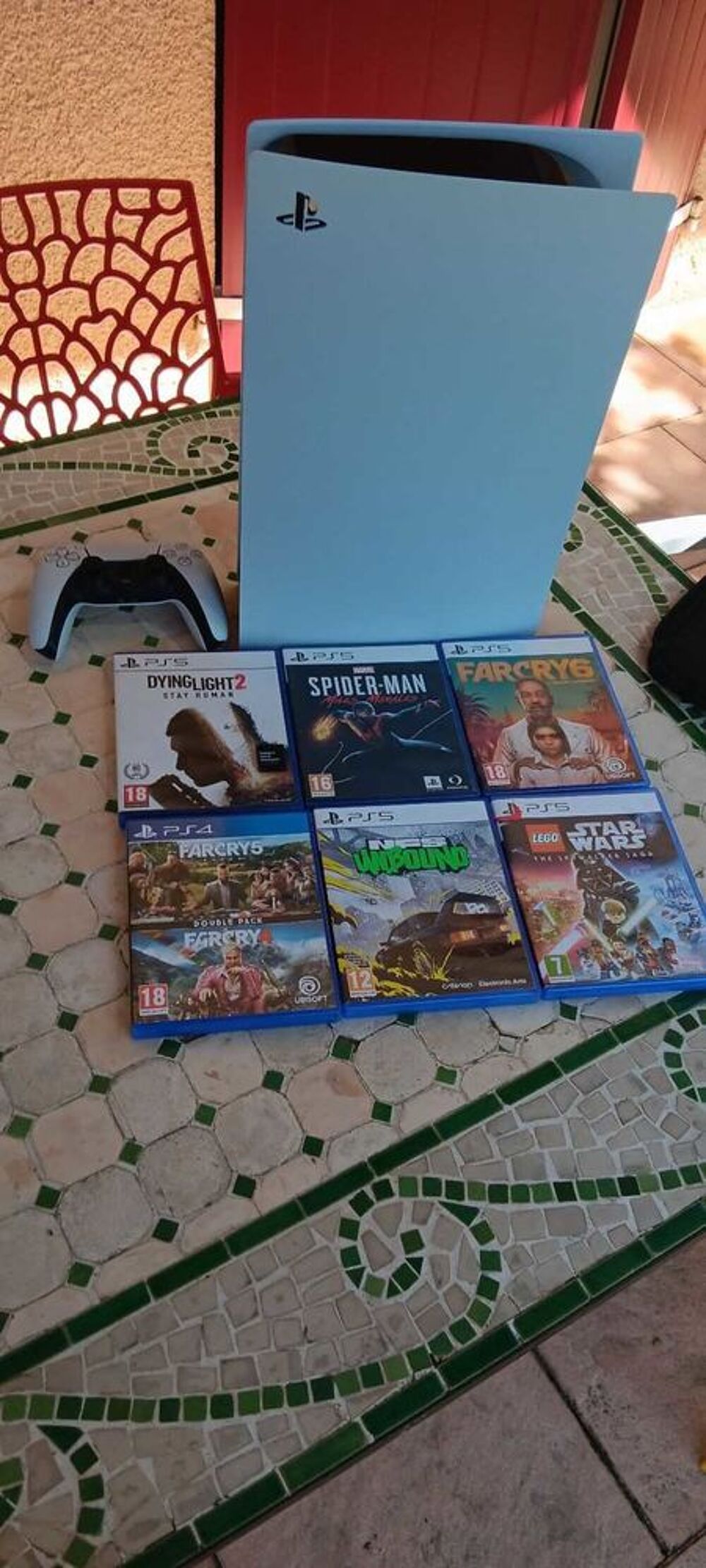 console ps5 avec jeu Consoles et jeux vidéos