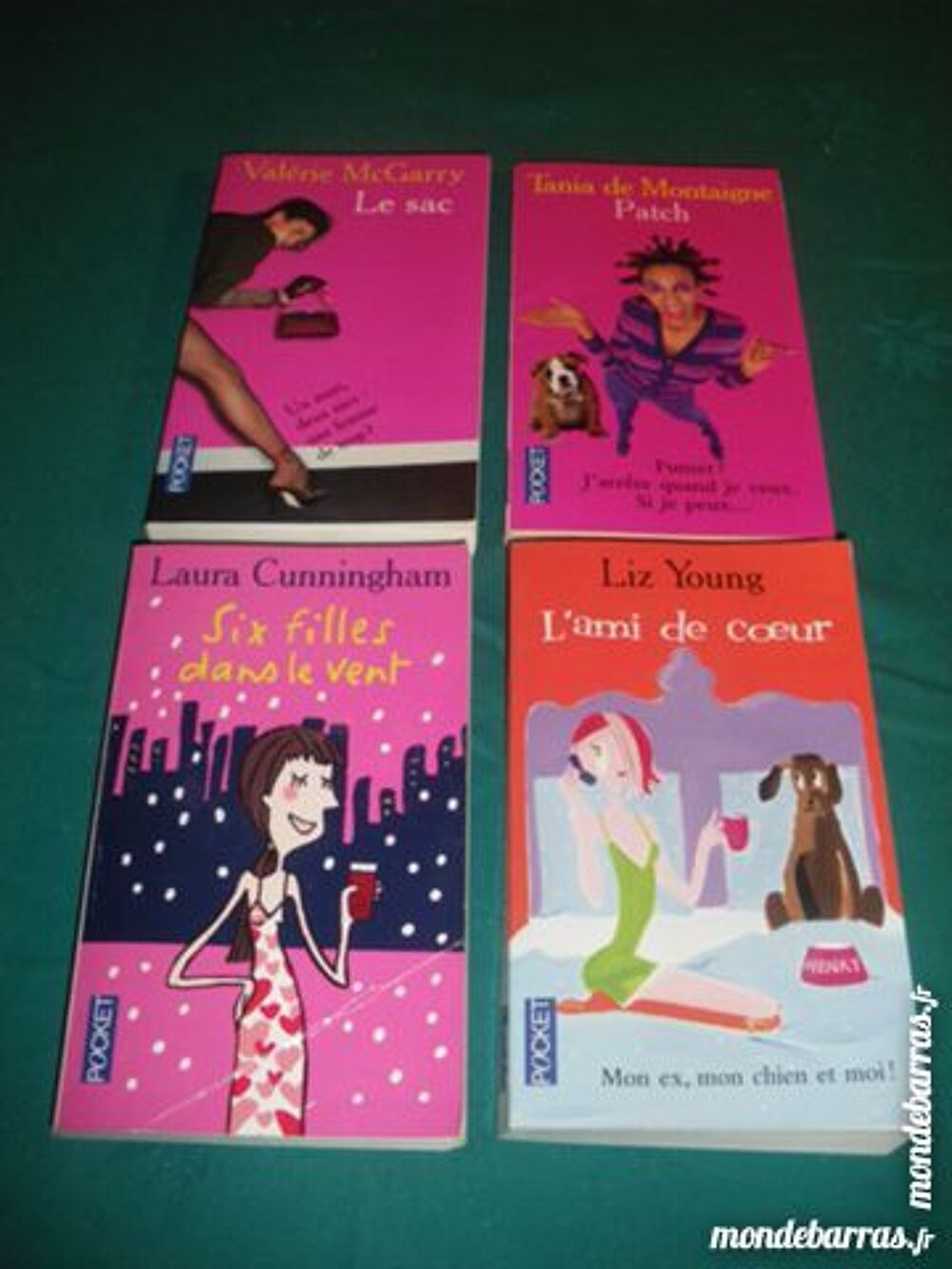 Lot de 4 (8) Livres et BD