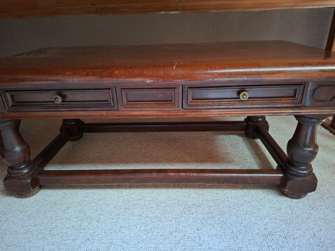 Table basse bois avec tiroirs 40 Bernot (02)
