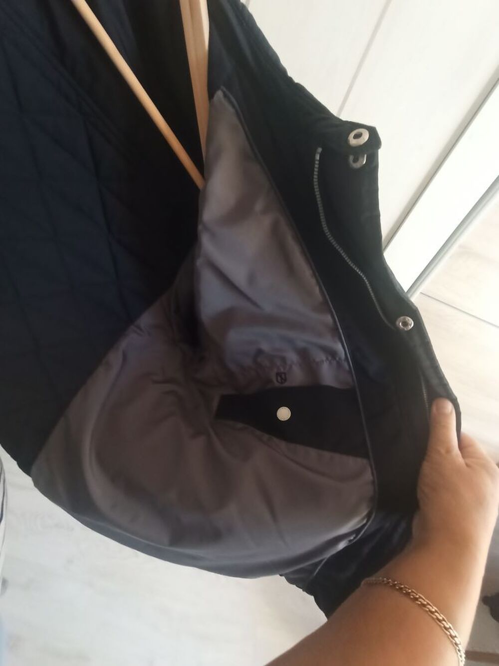 blouson bleu Vêtements