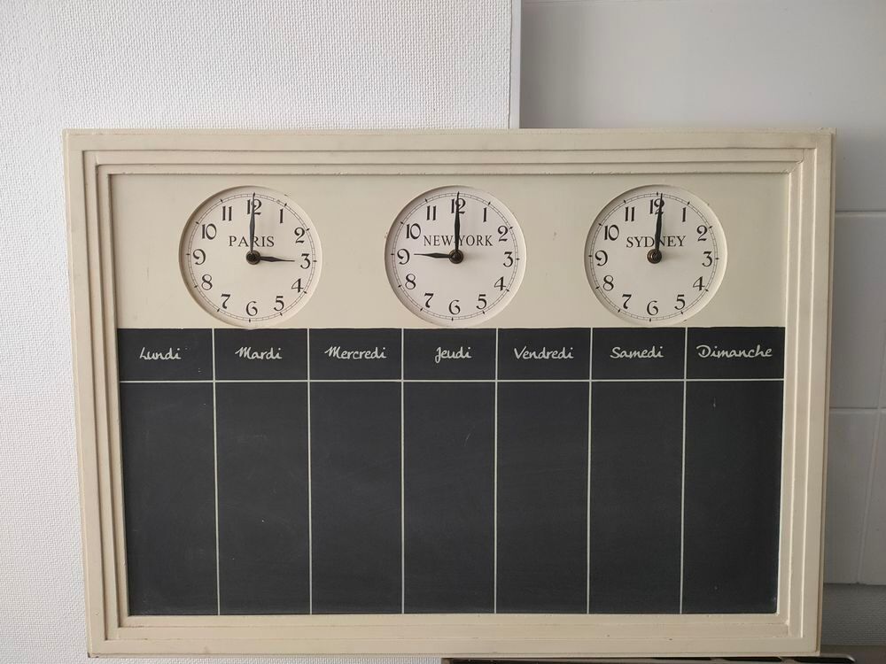 Tableau semainier Décoration