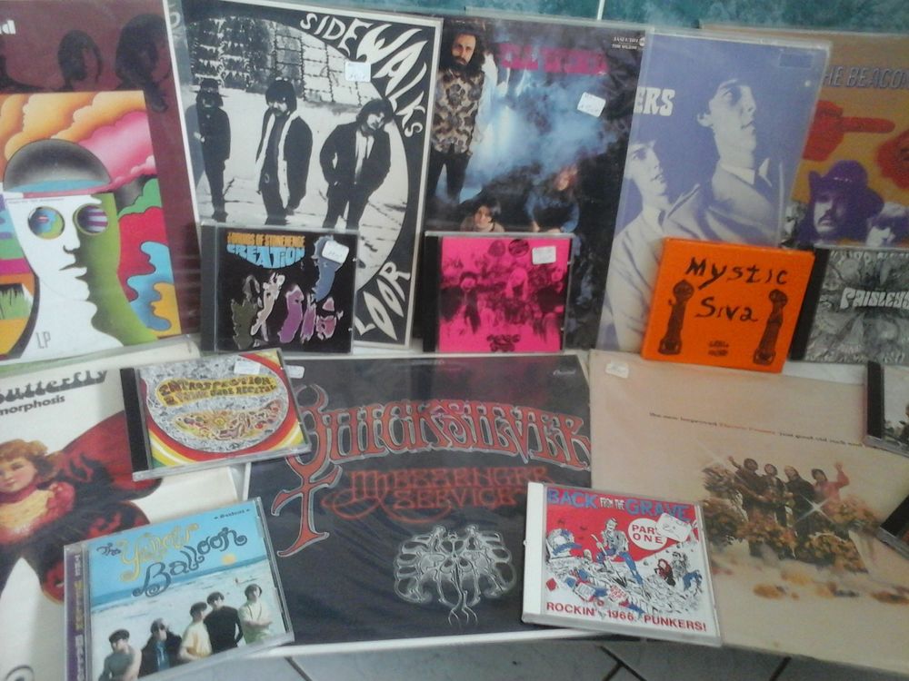 Vinyls et CD psych&eacute;d&eacute;lisme ann&eacute;es 60 CD et vinyles