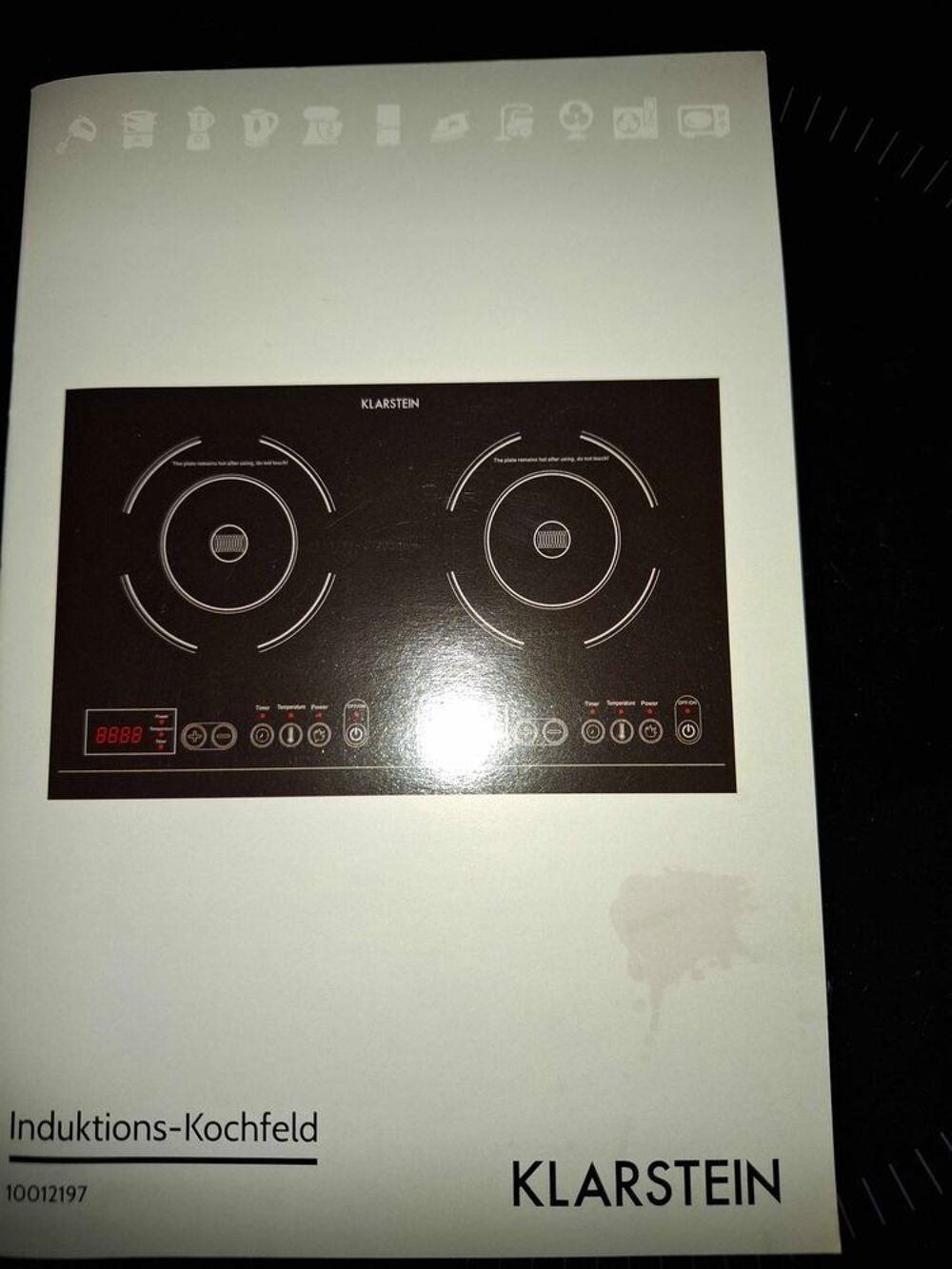 plaque a induction portable Electroménager