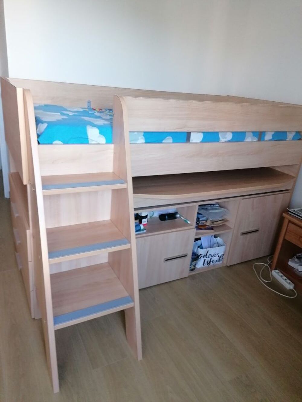 Combin&eacute; Lit Bureau Rangement Gautier Mobilier enfants
