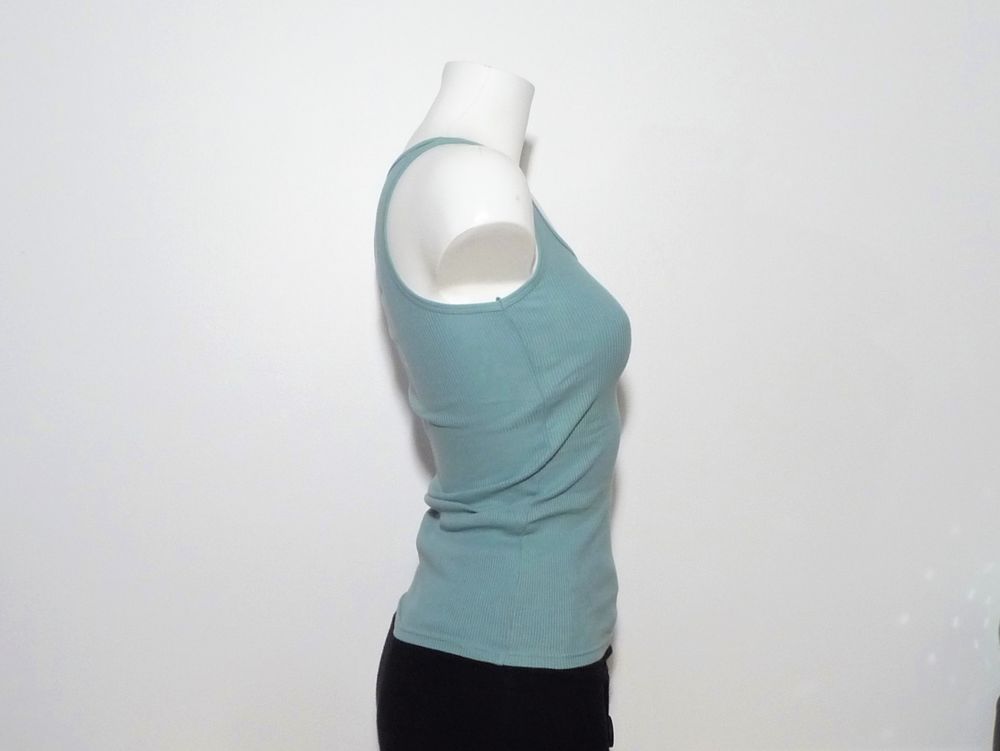 Top/ Tee Shirt 100% Coton Bleu Turquoise- Active Wear Vêtements