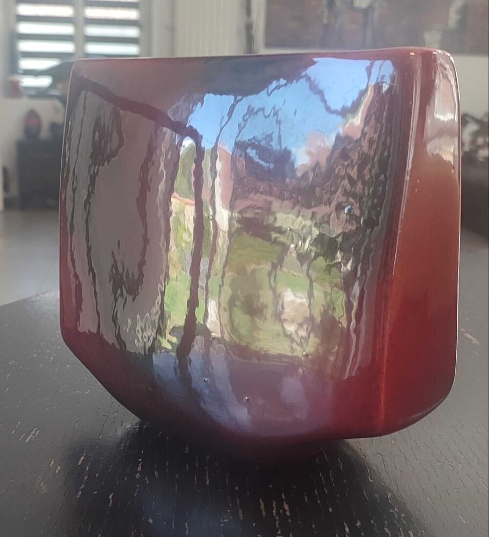 Vase moderniste c&eacute;ramique Max Idlas (N&deg;32) 