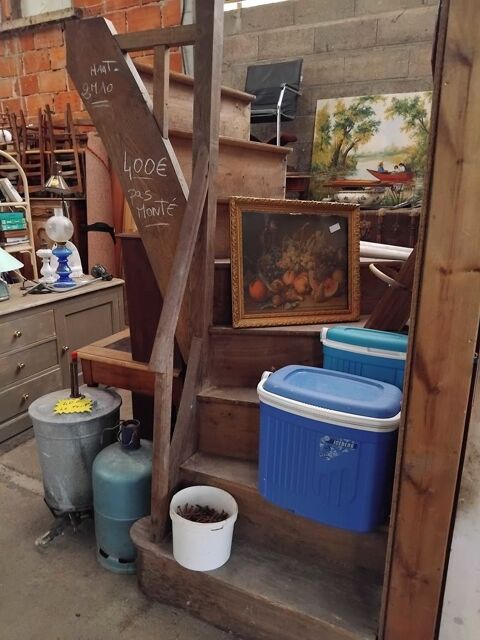 escaliers en  ch�ne 400 Lurcy-L�vis (03)