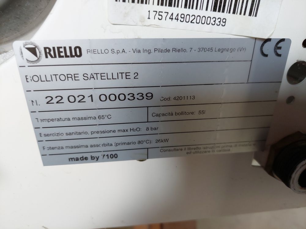 Chaudi&egrave;re RIELLO &agrave; condensation Bricolage