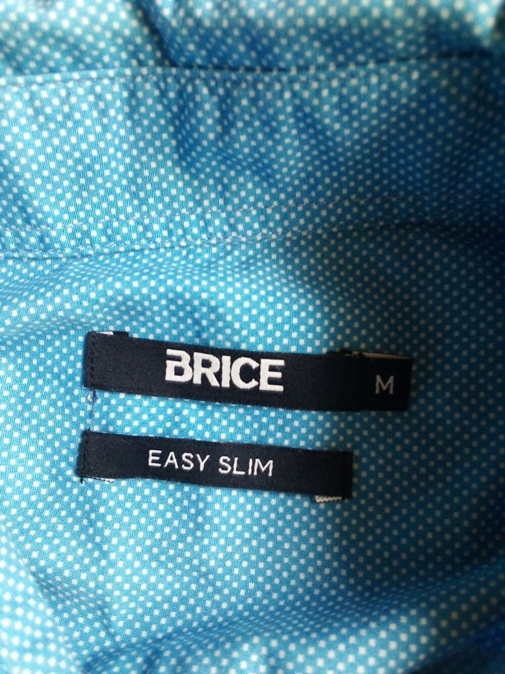 Chemise homme &agrave; motifs bleu BRICE Vêtements
