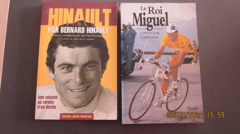 Collection de 12 Beaux Livres Du TOUR DE FRANCE Plus 3 DVD Livres et BD