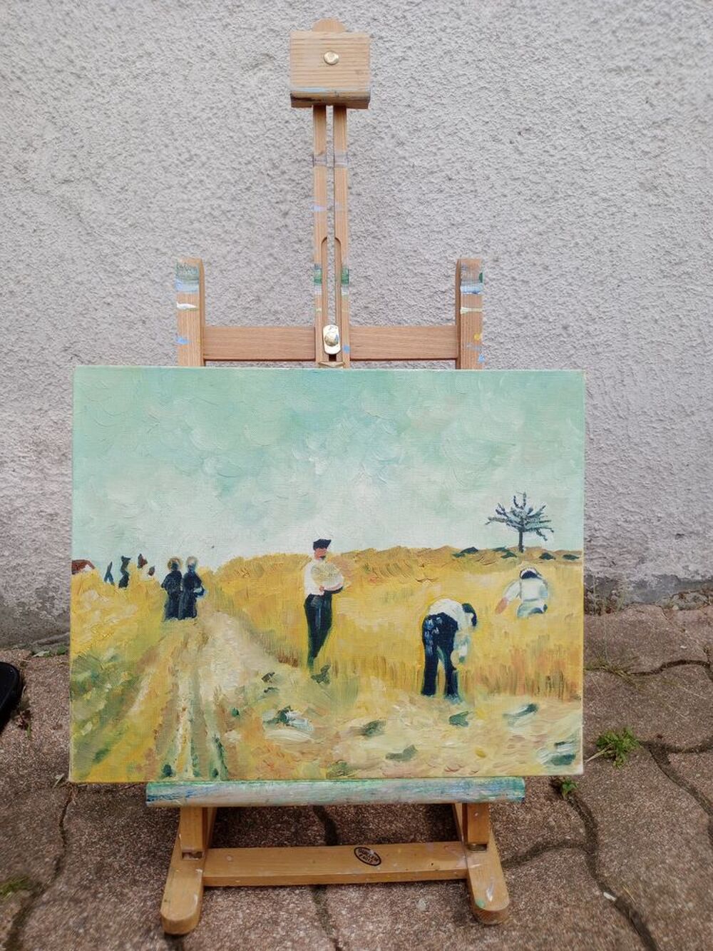 Tableau peint par une passionn&eacute;e de peintures
Décoration