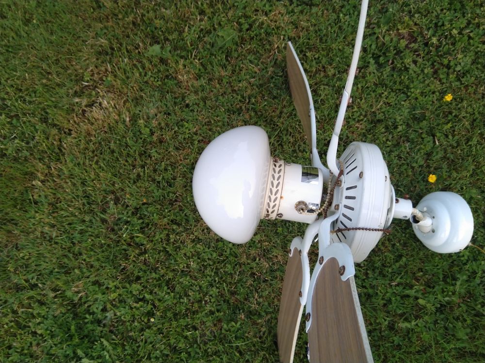 luminaire ventilateur. Bricolage