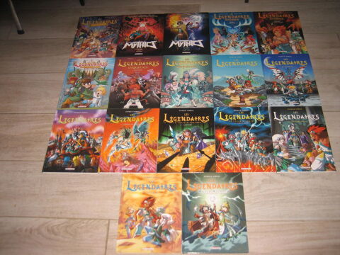 lot 19 bd LES LEGENDAIRES + PARODIE +STORIES+ ORIGINES+MISSIONS +MYTHICS DELCOURT 110 C�zy (89)