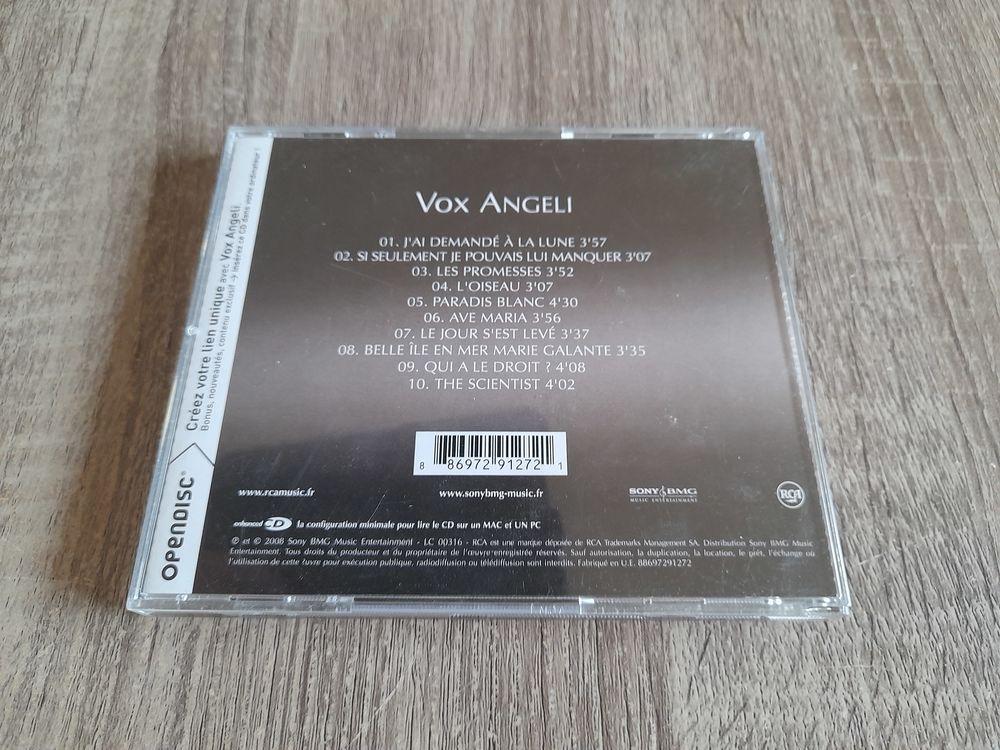 CD VOX ANGELI CD et vinyles