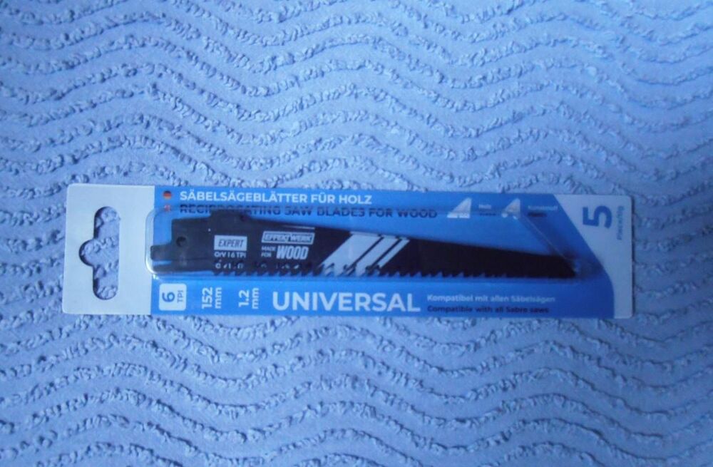 Lames de scie sabre en acier &agrave; haute teneur en carbone x5 pi Bricolage