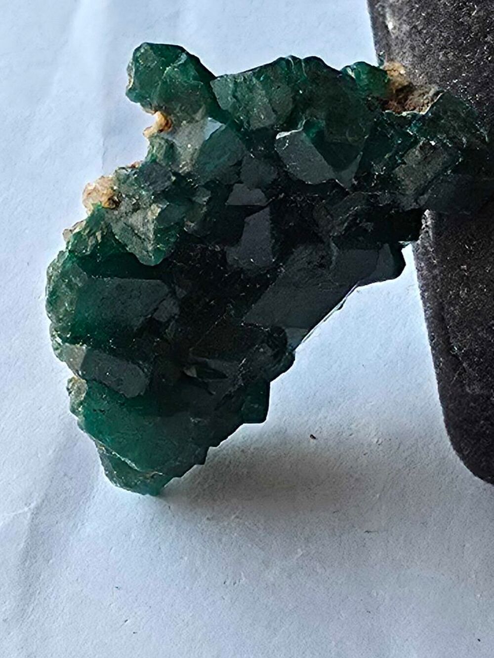 Cristaux de Dioptase Verte sur Matrice (RDC)-17g 