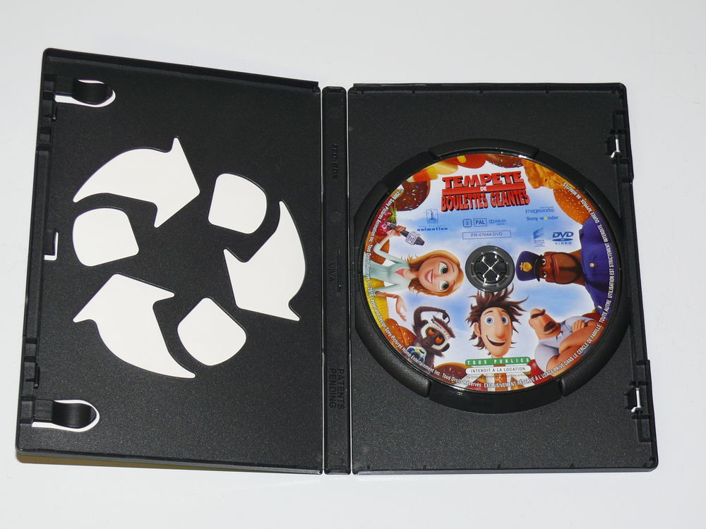 DVD : "Temp&ecirc;te de boulettes g&eacute;antes" DVD et blu-ray