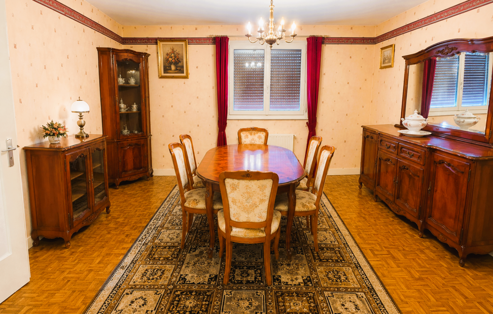 Salle &agrave; manger style Louis xv revisit&eacute; Meubles
