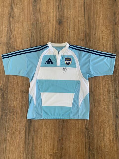 Maillot rugby Equipe d' Argentine    Sign� J�ron 70 Saleilles (66)