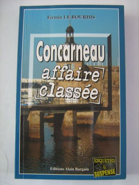 CONCARNEAU AFFAIRE CLASSEE  policier  BRETON BARGAIN 3 Brest (29)