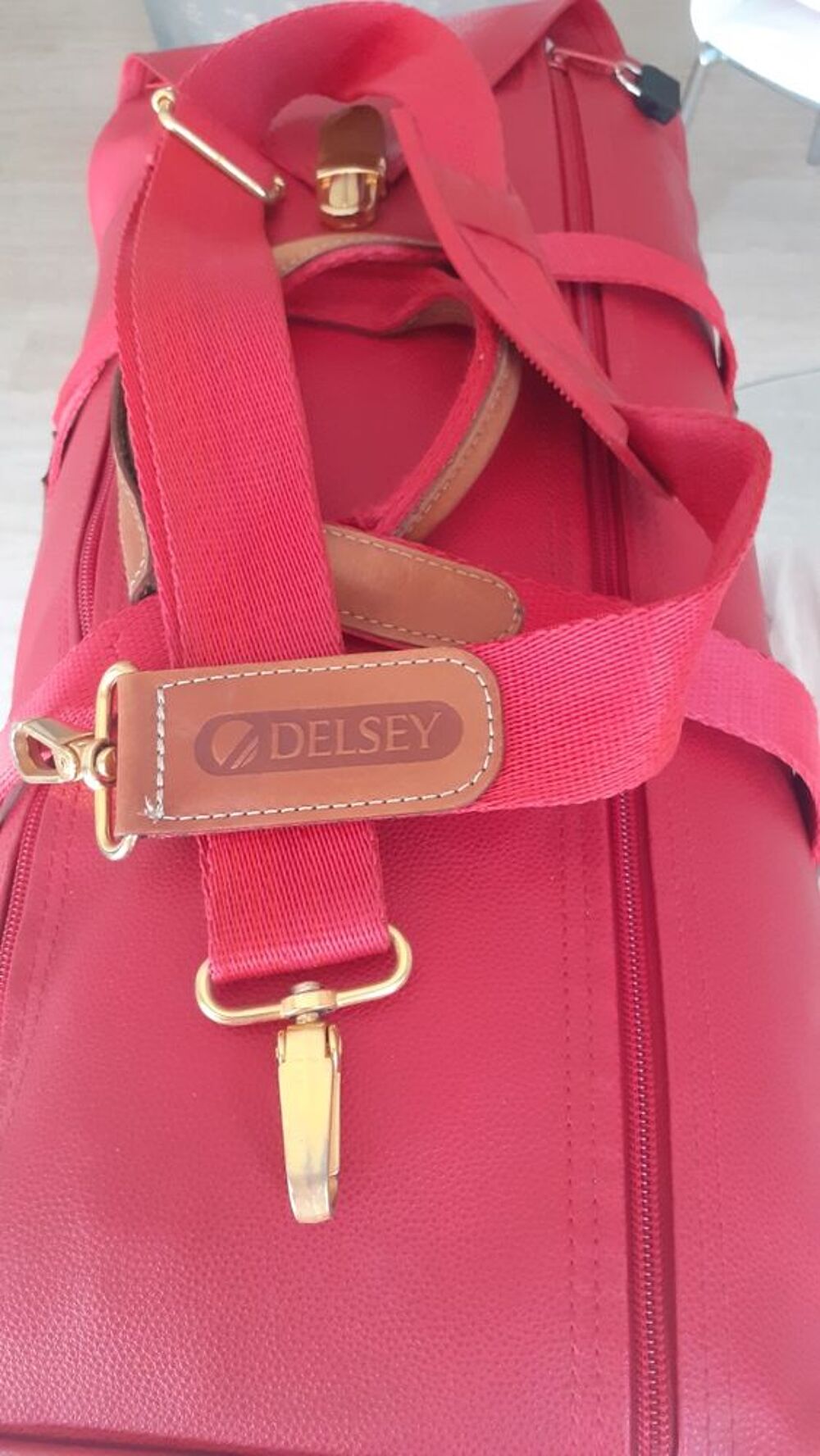 SAC POLOCHON "DELSEY" Bandouli&egrave;re/Main/Dos T.B.E Maroquinerie