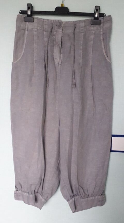 Pantalon bouffant discount resserré aux chevilles