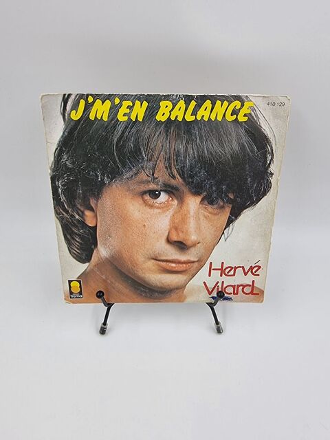 Vinyle 45 tours Herv� Vilard : J'm'en Balance avec fourreau	 1 Vulbens (74)