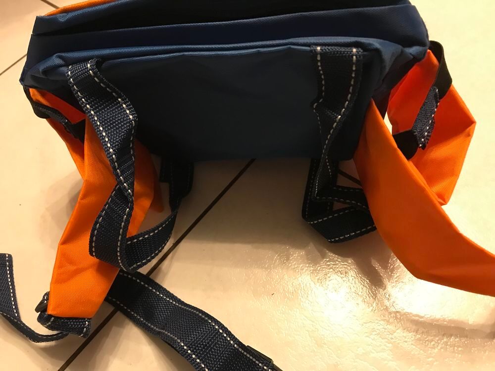 SAC A DOS /BANANE BLEU/ORANGE Maroquinerie