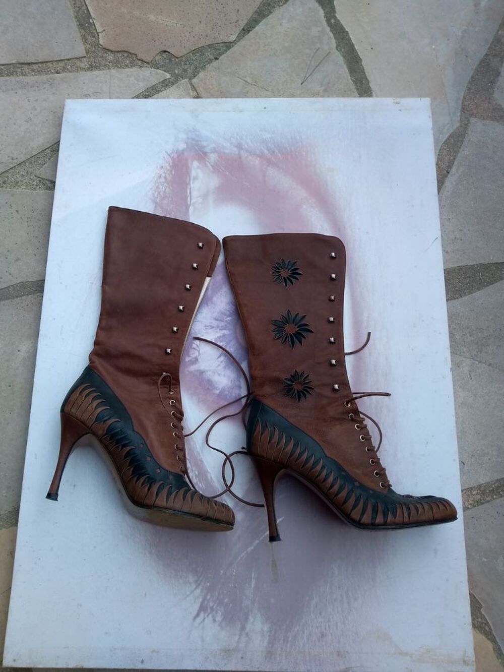 botte dior mi mollet Chaussures