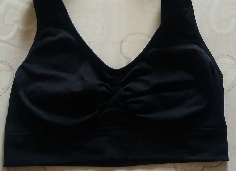 Brassi&egrave;re noire - soutien gorge noir confort Nylon - M - 38 Vêtements