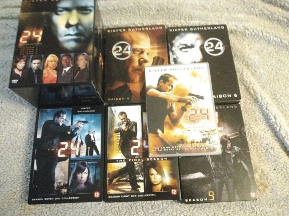  Coffret int&eacute;gral 24 Heures Chrono ? Saisons 1 &agrave; 9 + Film DVD et blu-ray