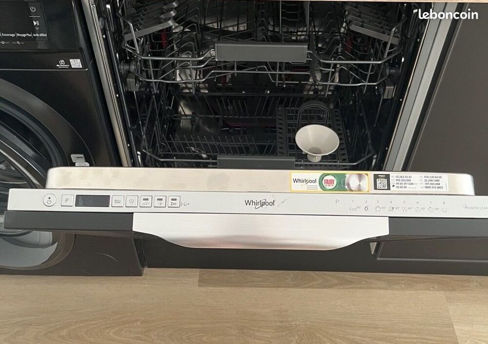 Lave-vaiselle encastrable WHIRLPOOL Electroménager