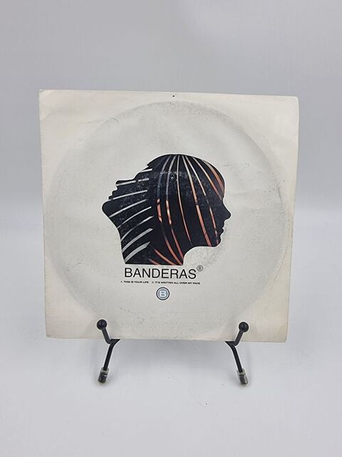 Vinyle 45 tours Banderas : This is Your Life / It's Written  4 Vulbens (74)
