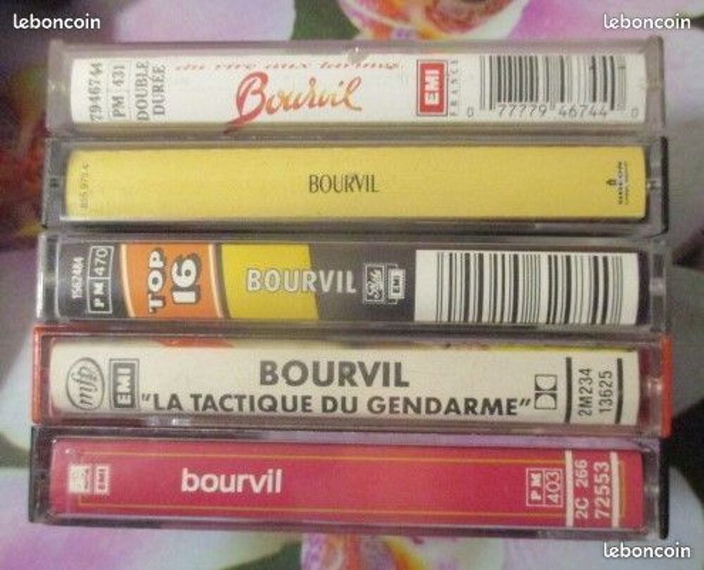 Cassettes audio Bourvil CD et vinyles