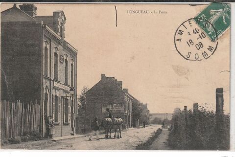 Dt 80 -LONGEAU - La Poste 3 Doullens (80)