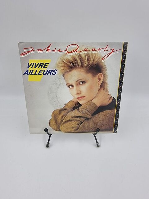 Vinyle 45 tours Jakie Quartz : Vivre Ailleurs avec fourreau 2 Vulbens (74)