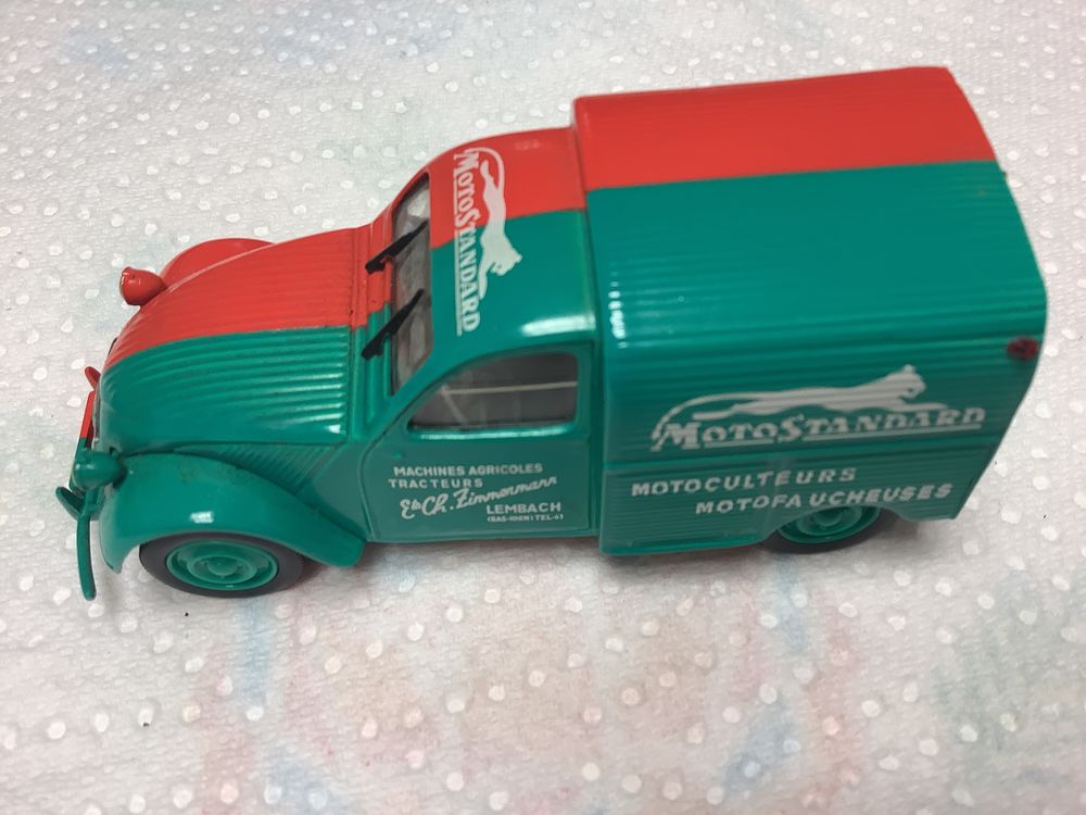 CITRO&Euml;N 2CV MOTOSTANDARD 1/43 voiture miniature 