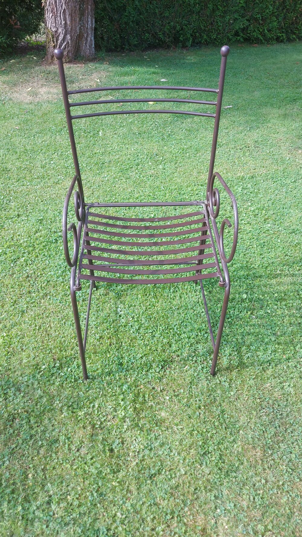 Fauteuils Fer forg&eacute; pliables Jardin