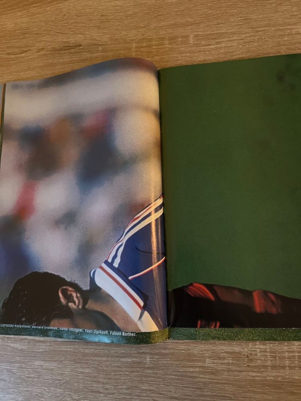 Bleu blanc foot album souvenir CDM 98 
