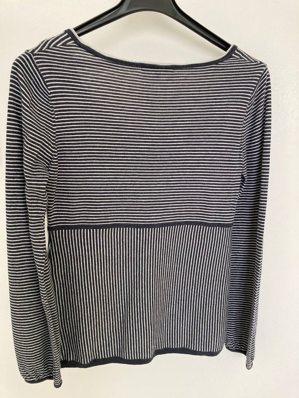 Pull rayures marine/blanc V�tements