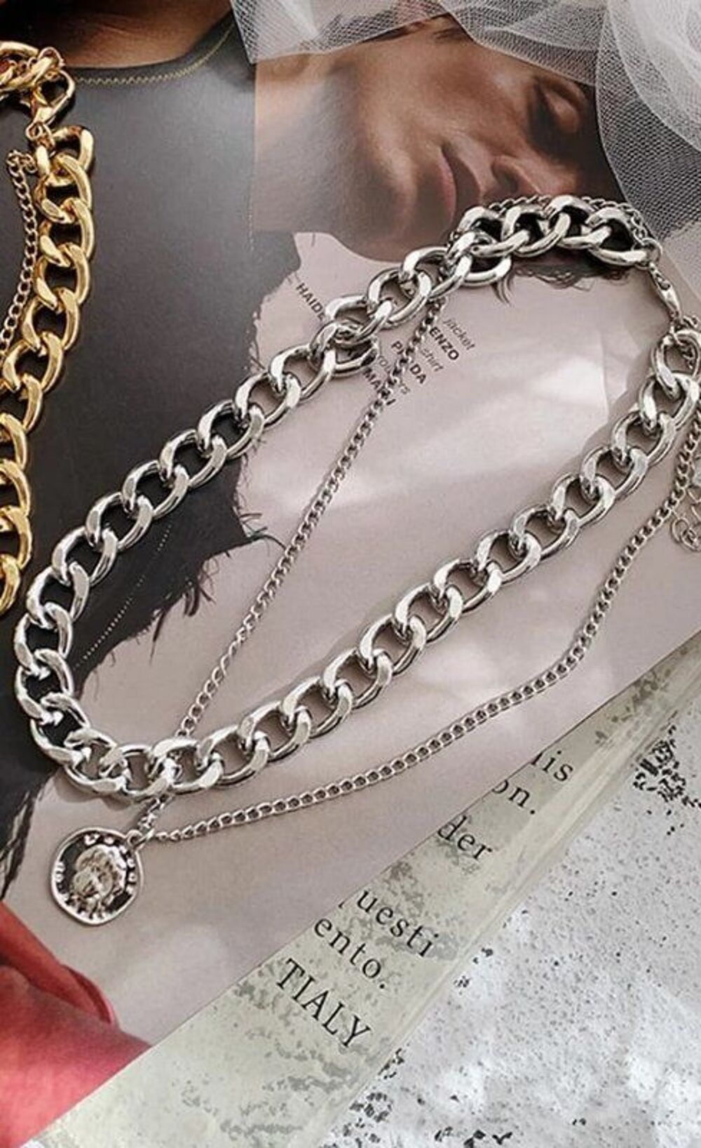 Collier double rang Bijoux et montres